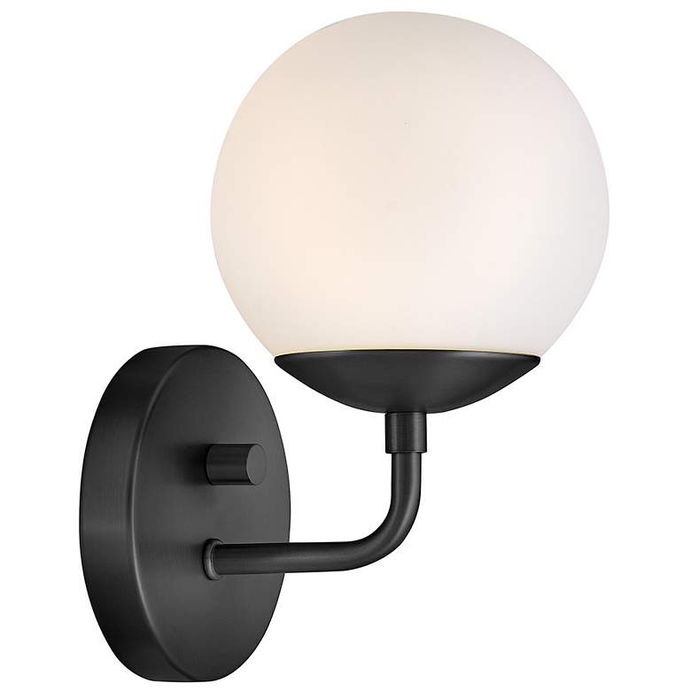 Image 6 Lark Julep Interior Medium Single Light Sconce 6" Black more views