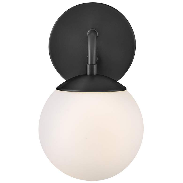 Image 7 Lark Julep Interior Medium Single Light Sconce 6" Black more views