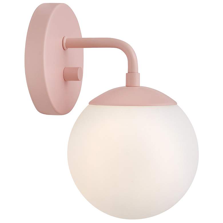 Image 1 Lark Julep Interior Medium Single Light Sconce 6" Rose