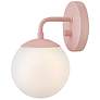1_Lark Julep Interior Medium Single Light Sconce 6" Rose