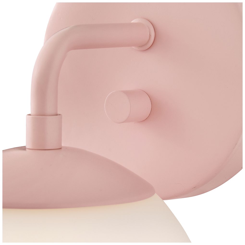 Image 3 Lark Julep Interior Medium Single Light Sconce 6" Rose more views