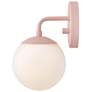 5_Lark Julep Interior Medium Single Light Sconce 6" Rose more views