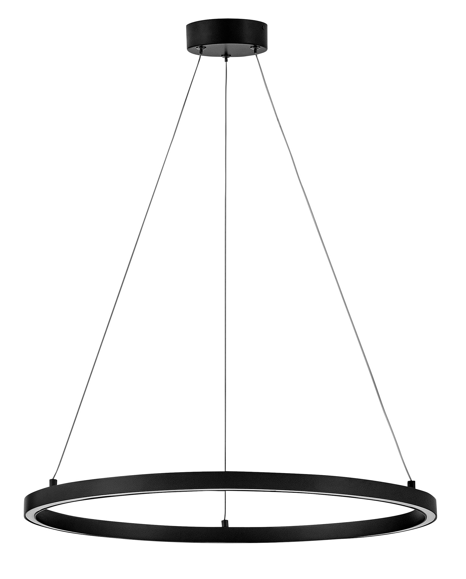 Image 2 Lark Kenna Interior Medium Single Tier Chandelier 31.25" Black more views