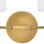 2_Lark-Kline 11"H Heritage Brass 2-Light Vanity Wall Sconce more views
