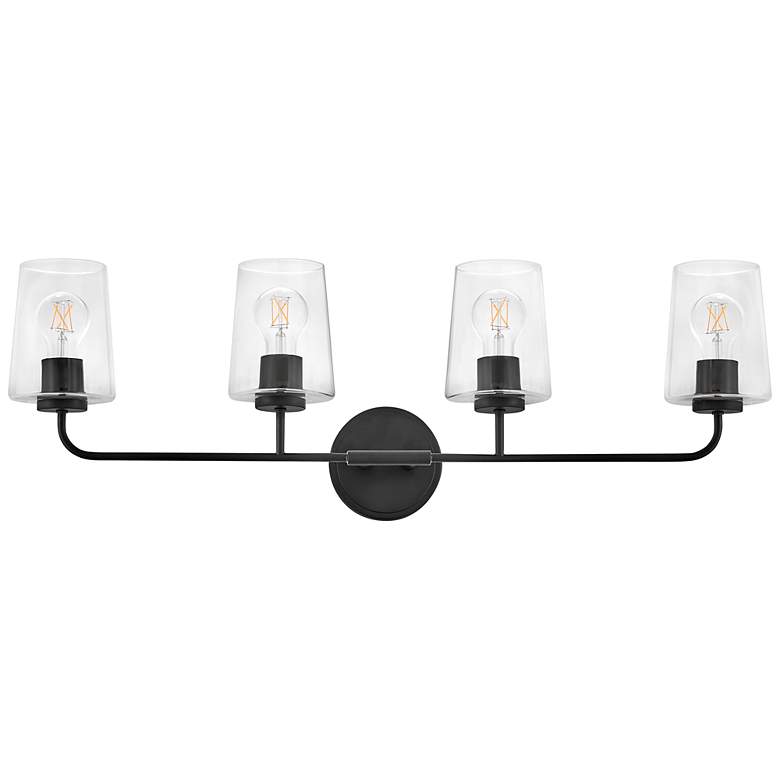 Image 2 Lark Kline Bath Large Four Light Vanity Black more views
