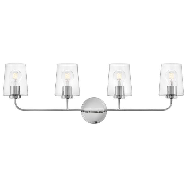 Image 1 Lark Kline Bath Large Four Light Vanity Chrome