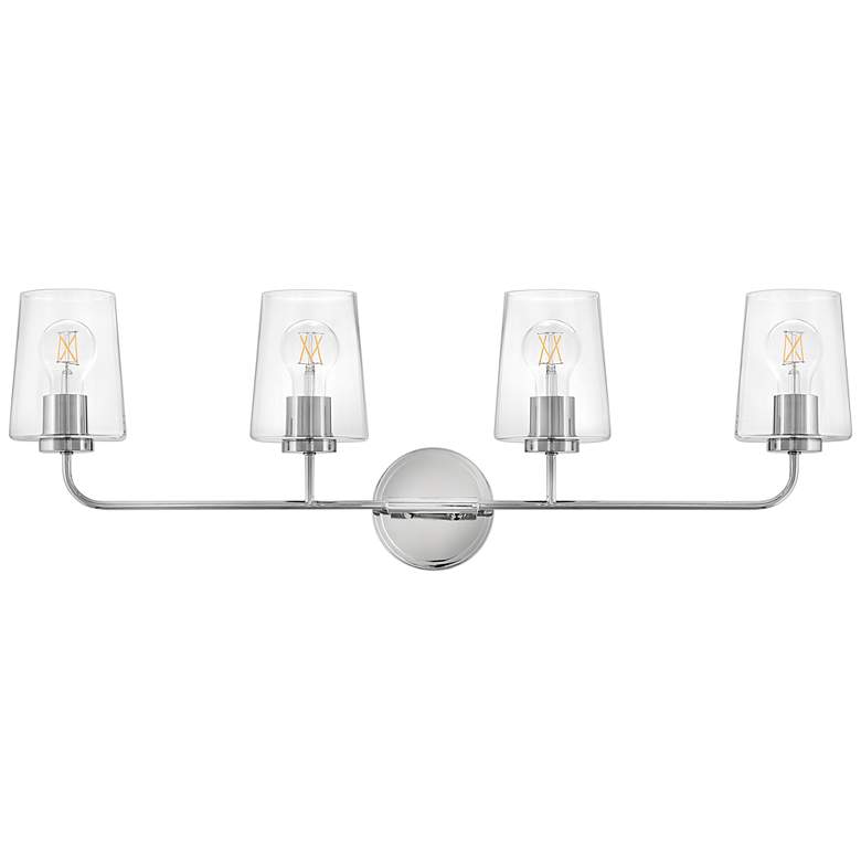 Image 2 Lark Kline Bath Large Four Light Vanity Chrome more views