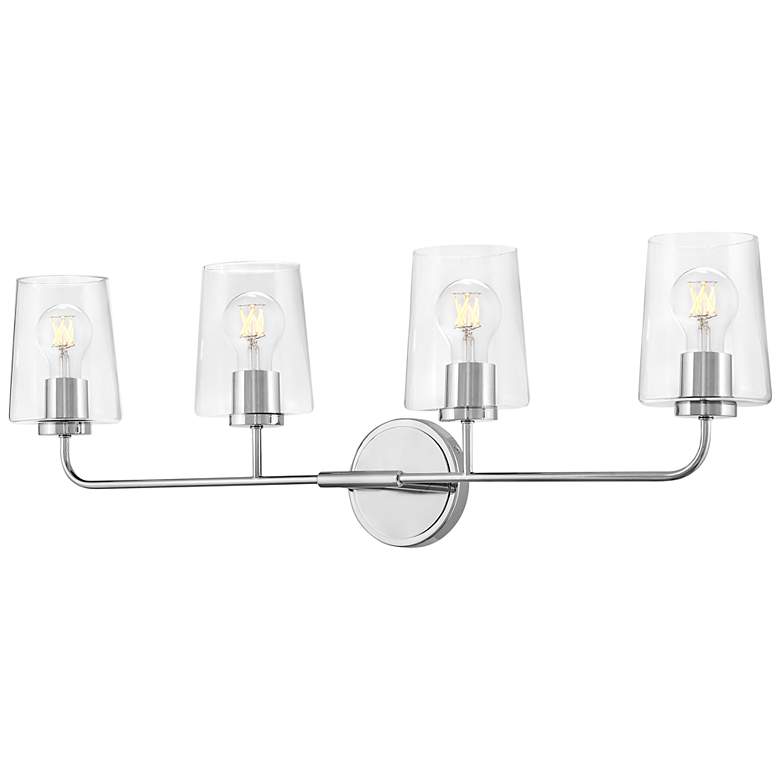 Image 3 Lark Kline Bath Large Four Light Vanity Chrome more views