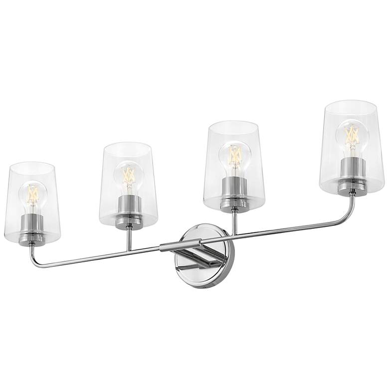 Image 4 Lark Kline Bath Large Four Light Vanity Chrome more views