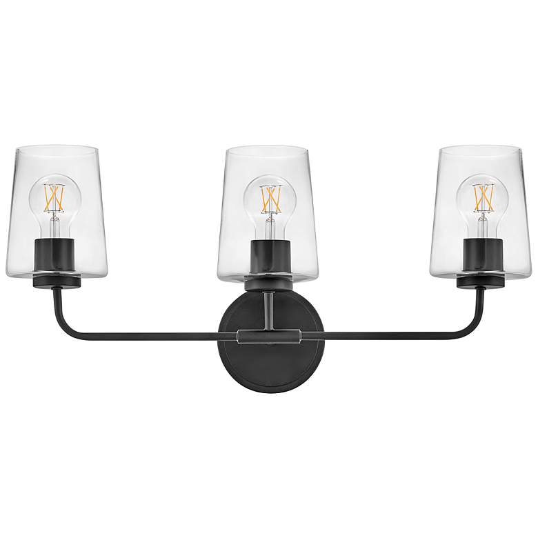 Image 2 Lark Kline Bath Three Light Vanity Black more views