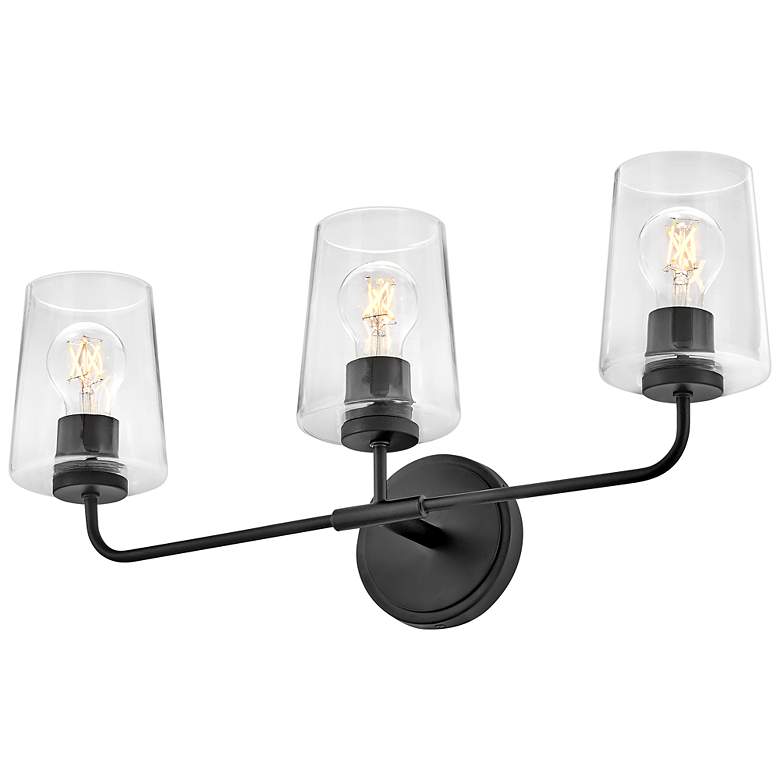 Image 4 Lark Kline Bath Three Light Vanity Black more views