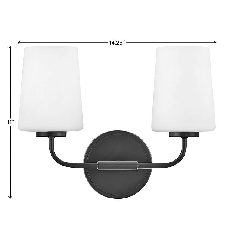Image 5 Lark-Kline Bath-Two Light Vanity-Black more views