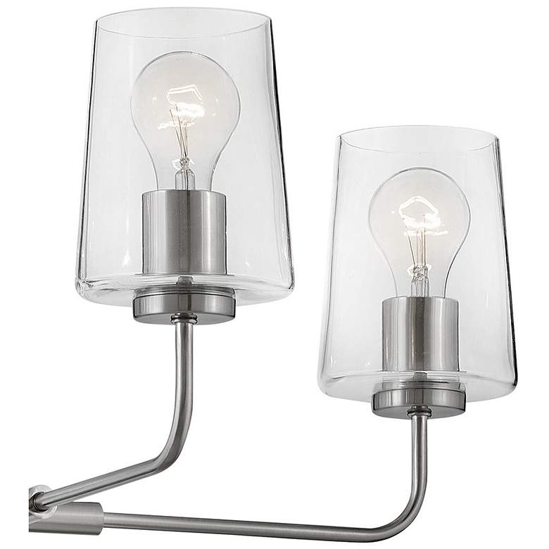 Image 3 Lark-Kline Chandelier-Medium Single Tier-Brushed Nickel more views