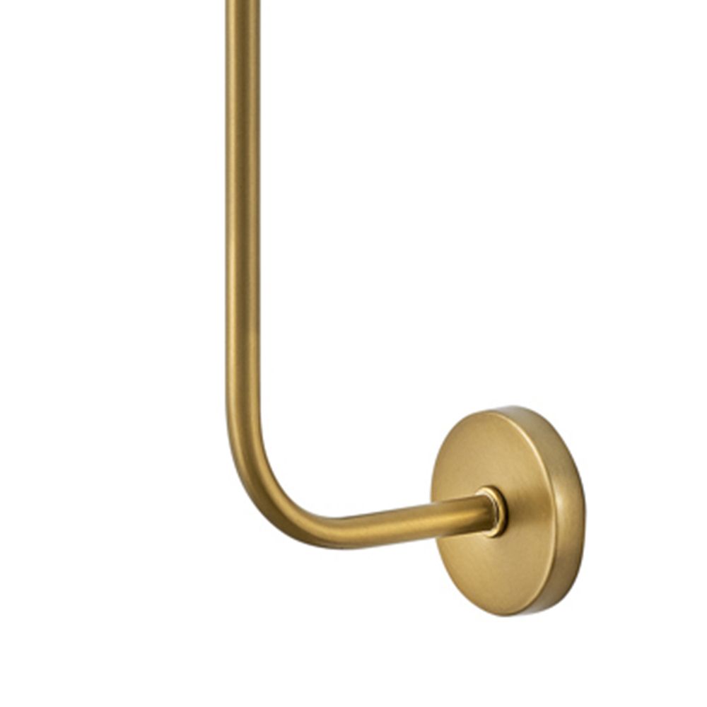 Image 5 Lark Kline Interior Large Single Light Tall Sconce 23" Lacquered Brass more views