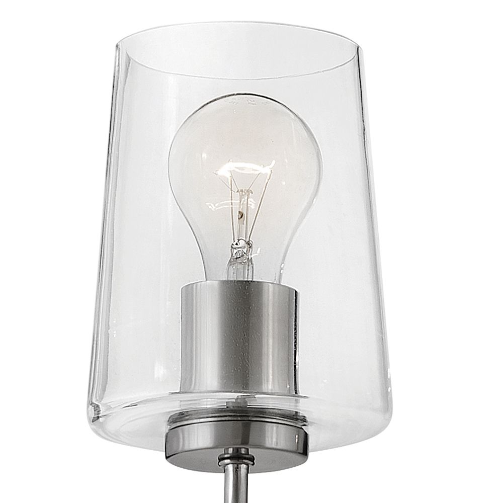 Image 5 Lark Kline Interior Medium Single Tier Chandelier 25" Brushed Nickel more views