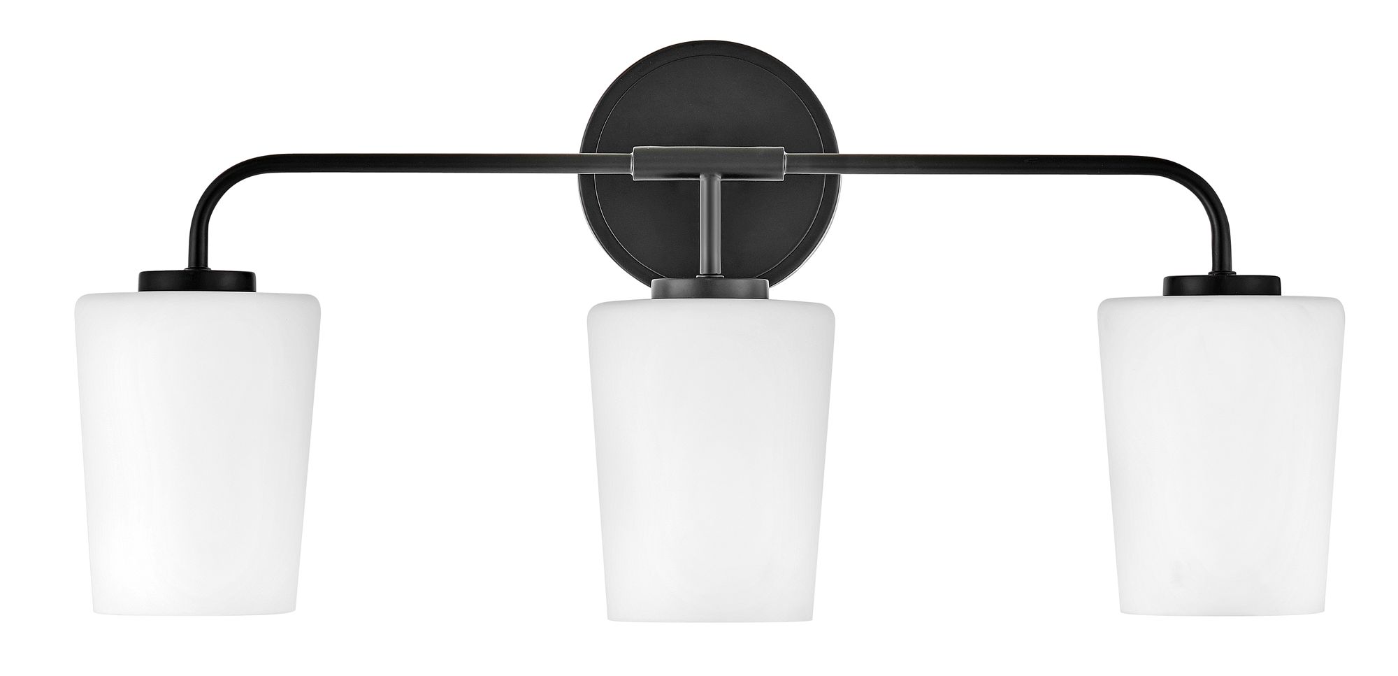 Lark Kline Medium Three Light Vanity 23.75" Black