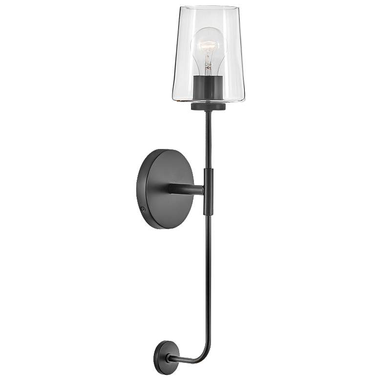 Image 1 Lark-Kline Sconce-Single Light Tall Sconce-Black