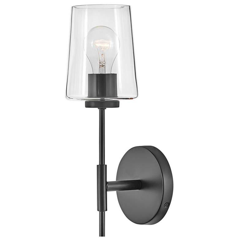 Image 3 Lark-Kline Sconce-Single Light Tall Sconce-Black more views