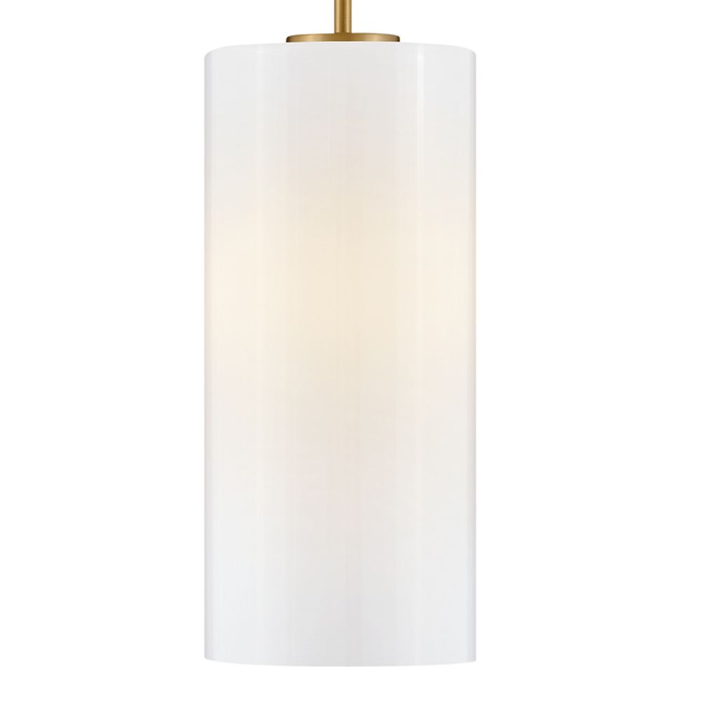 Image 6 Lark Lane Extra Small Single Light Pendant 7" Lacquered Brass more views