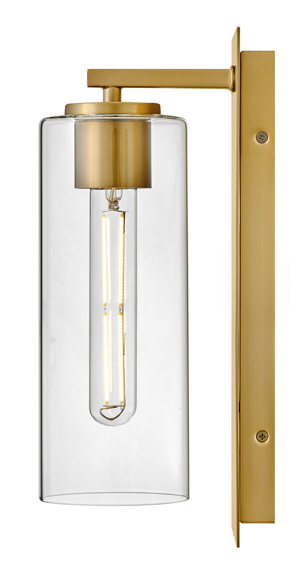 Image 5 Lark Lane Interior Medium Single Light Sconce 13" Lacquered Brass more views