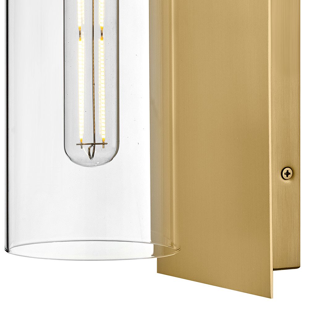 Image 7 Lark Lane Interior Medium Single Light Sconce 13" Lacquered Brass more views