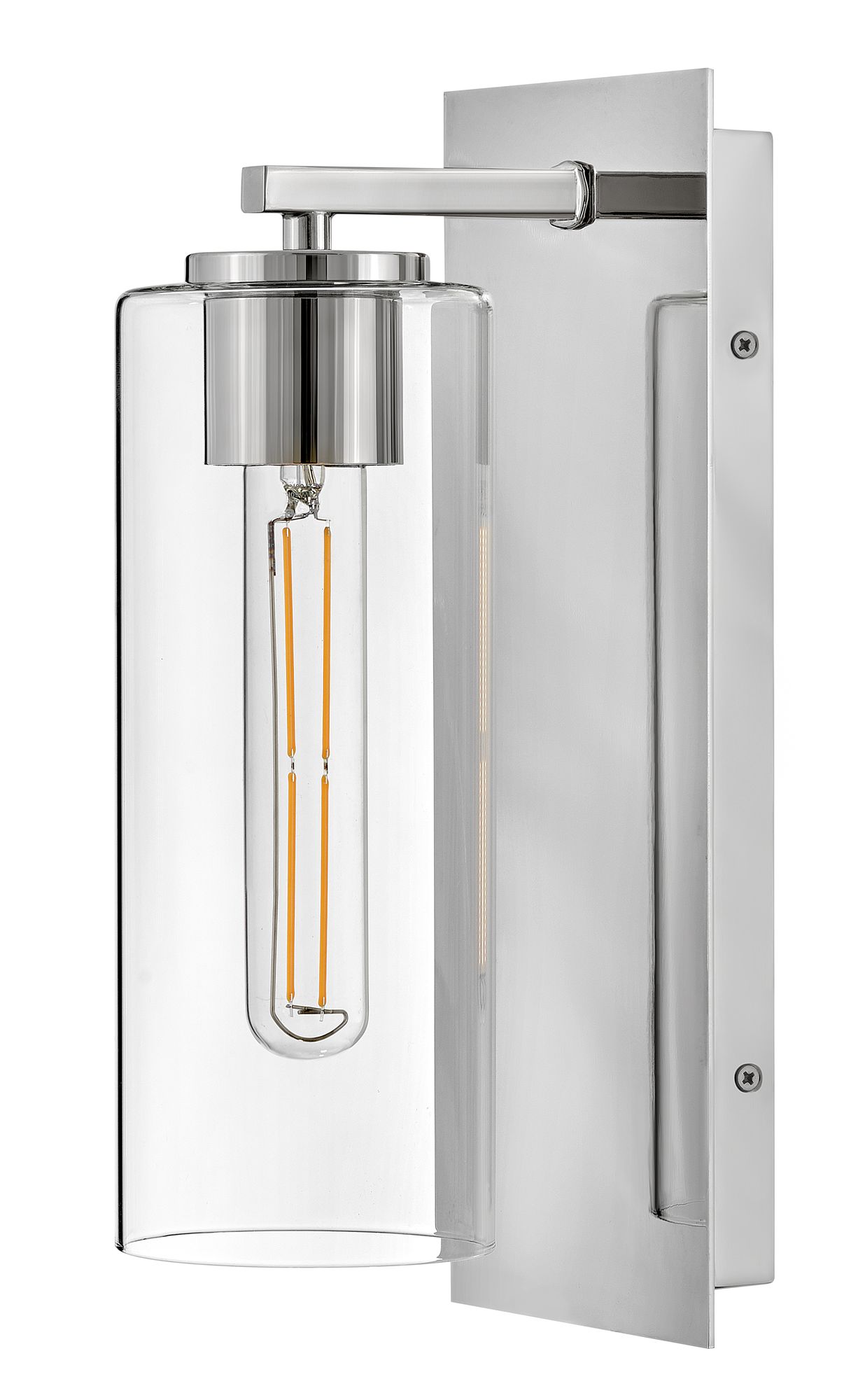 Image 2 Lark Lane Interior Medium Single Light Sconce 13" Polished Nickel more views