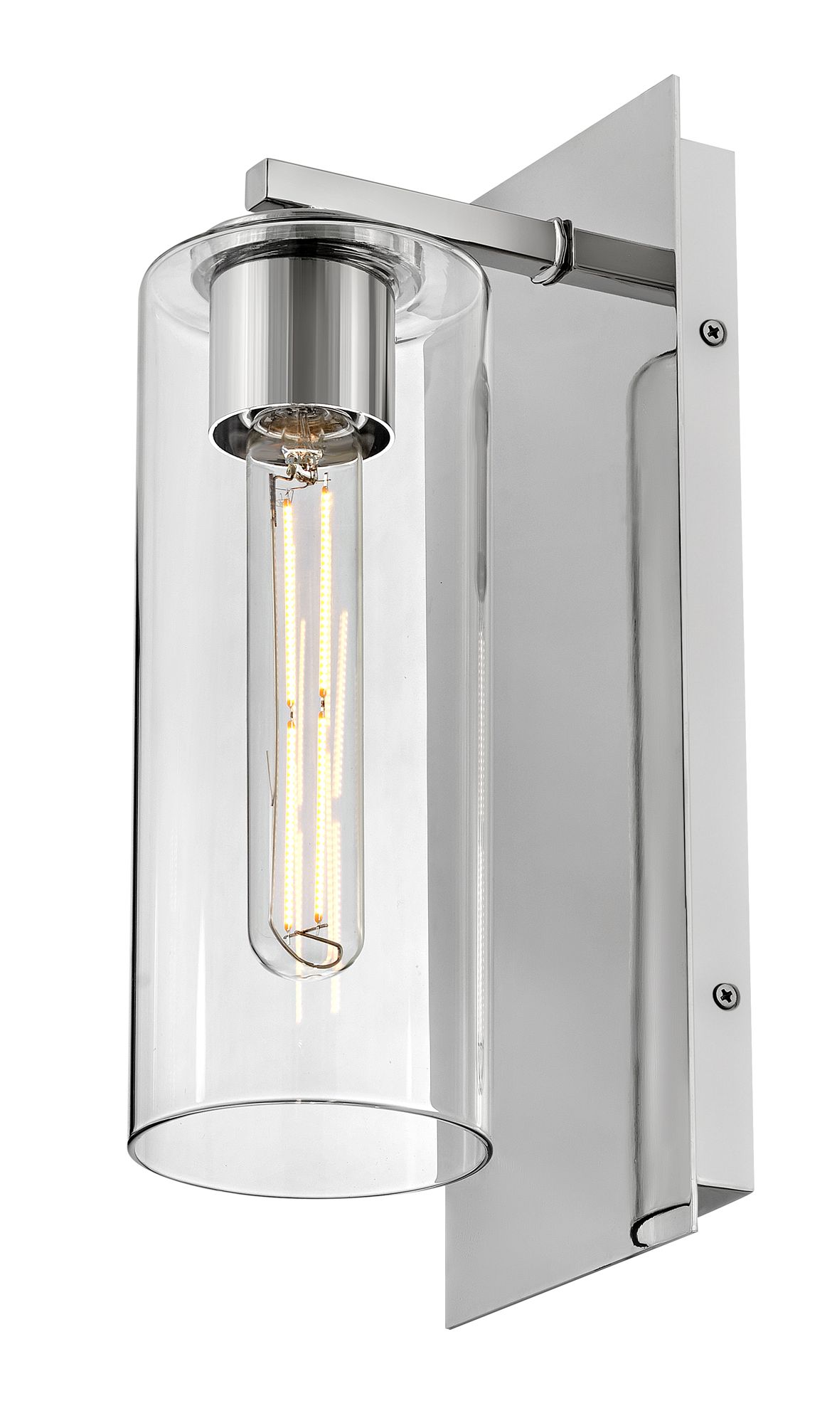 Image 4 Lark Lane Interior Medium Single Light Sconce 13" Polished Nickel more views