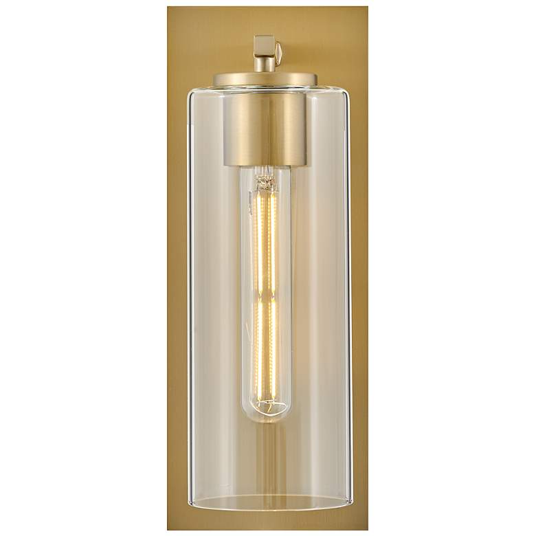 Image 3 LARK LANE Single Light Sconce Lacquered Brass more views