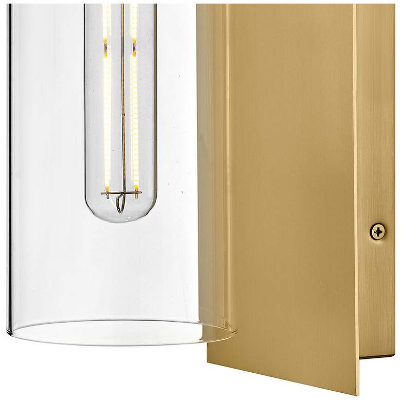 Image 7 LARK LANE Single Light Sconce Lacquered Brass more views