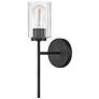 2_Lark Leta Bath Medium Single Light Sconce 5.25" Black more views