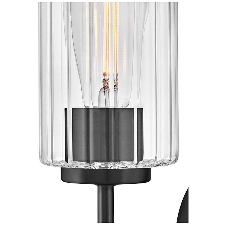 Image 3 Lark Leta Bath Medium Single Light Sconce 5.25" Black more views