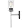 5_Lark Leta Bath Medium Single Light Sconce 5.25" Black more views