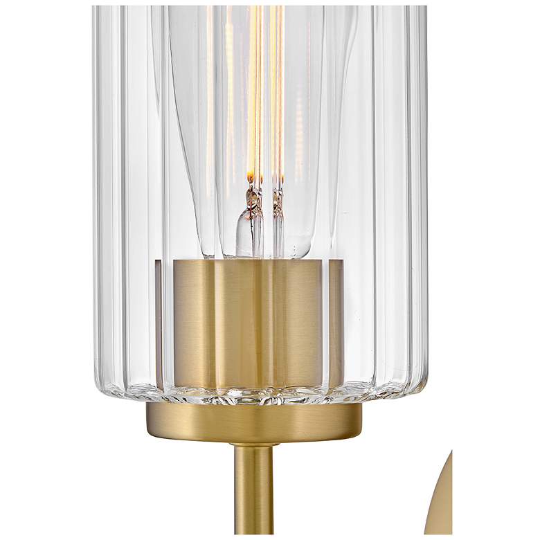 Image 3 Lark Leta Bath Medium Single Light Sconce 5.25" Lacquered Brass more views