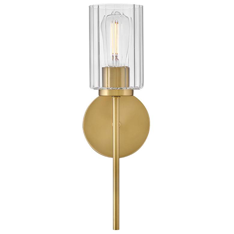 Image 6 Lark Leta Bath Medium Single Light Sconce 5.25" Lacquered Brass more views