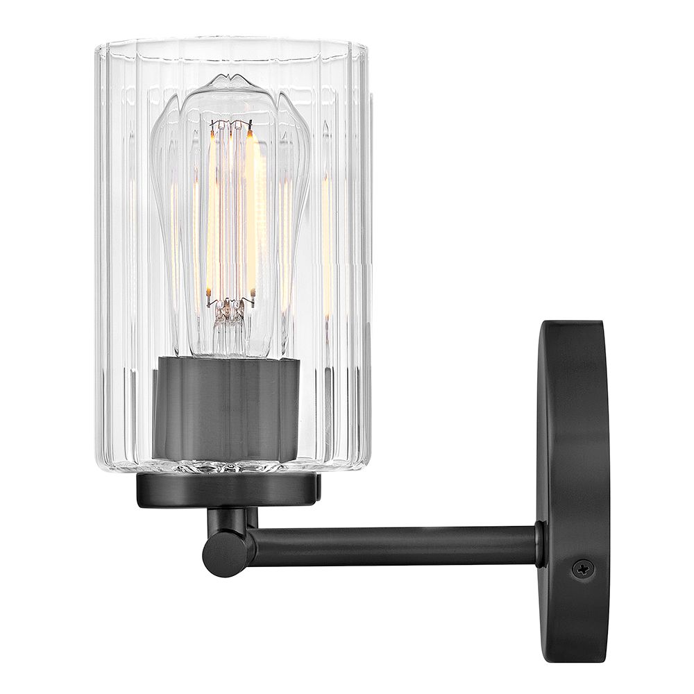 Image 4 Lark Leta Bath Small Two Light Vanity 13.75" Black more views