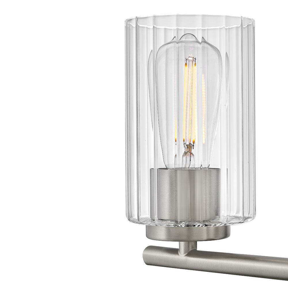 Image 3 Lark Leta Bath Small Two Light Vanity 13.75" Brushed Nickel more views