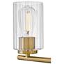 3_Lark Leta Bath Small Two Light Vanity 13.75" Lacquered Brass more views