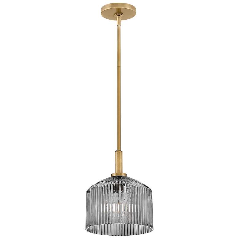 Image 1 Lark Lisette Small Pendant Lacquered Brass