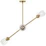 Thumbnail4 of Lark Livie Chandelier Medium Convertible Mobile Single Tier Lacquered Brass more views
