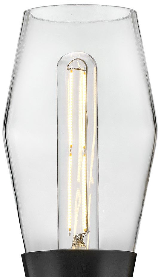 Image 7 Lark Livie Interior Large Two Light Sconce 22" Black more views