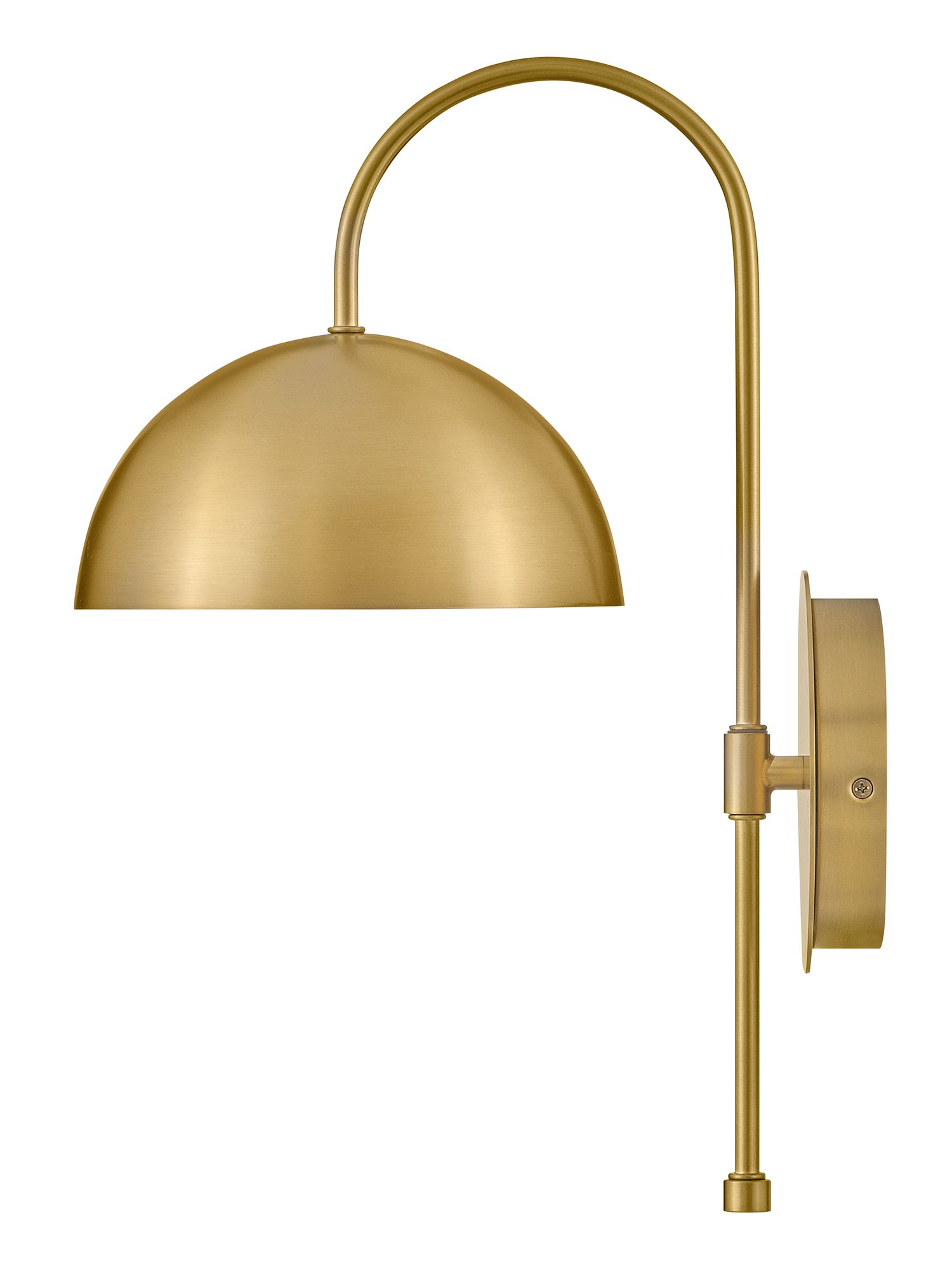 Thumbnail4 of Lark Lou Interior Medium Single Light Sconce 17" Lacquered Brass more views