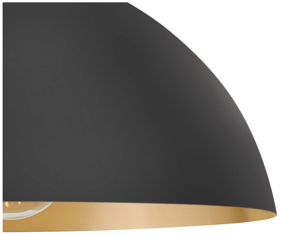 Image 3 Lark Lou Large Pendant 22" Black more views