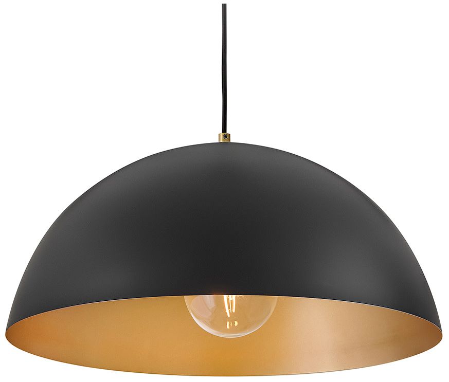 Image 5 Lark Lou Large Pendant 22" Black more views