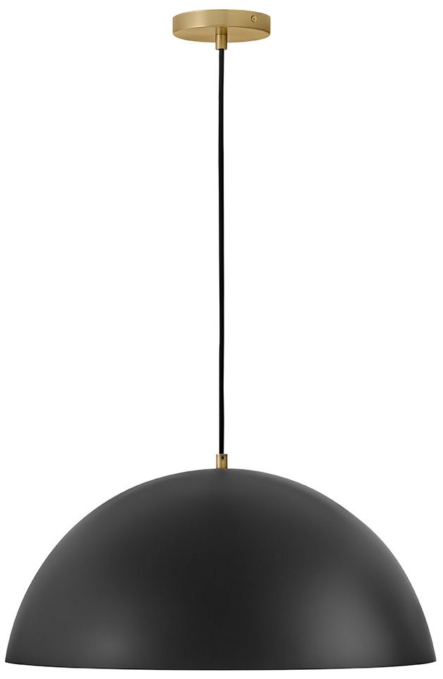 Image 7 Lark Lou Large Pendant 22" Black more views