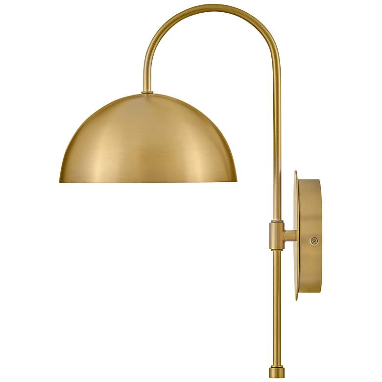 Image 4 LARK LOU Single Light Sconce Lacquered Brass more views