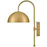 4_LARK LOU Single Light Sconce Lacquered Brass more views