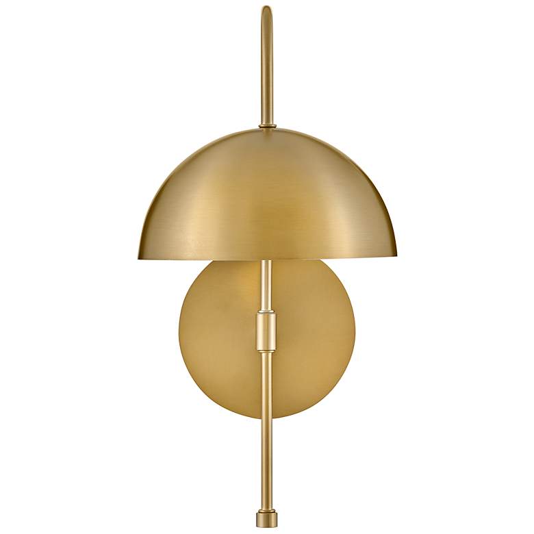 Image 5 LARK LOU Single Light Sconce Lacquered Brass more views