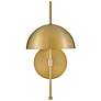 5_LARK LOU Single Light Sconce Lacquered Brass more views