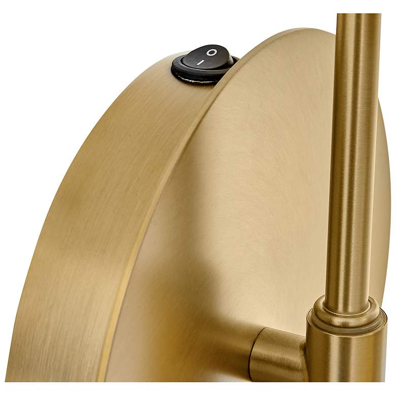 Image 7 LARK LOU Single Light Sconce Lacquered Brass more views