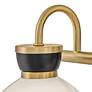 Thumbnail3 of Lark Lucy Bath Small Two Light Vanity 15.5" Lacquered Brass more views